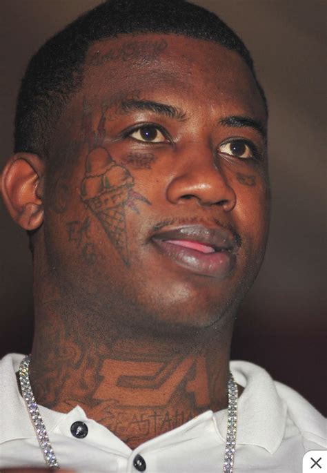 gucci face tattoo ice cream|Gucci mane ea tattoo.